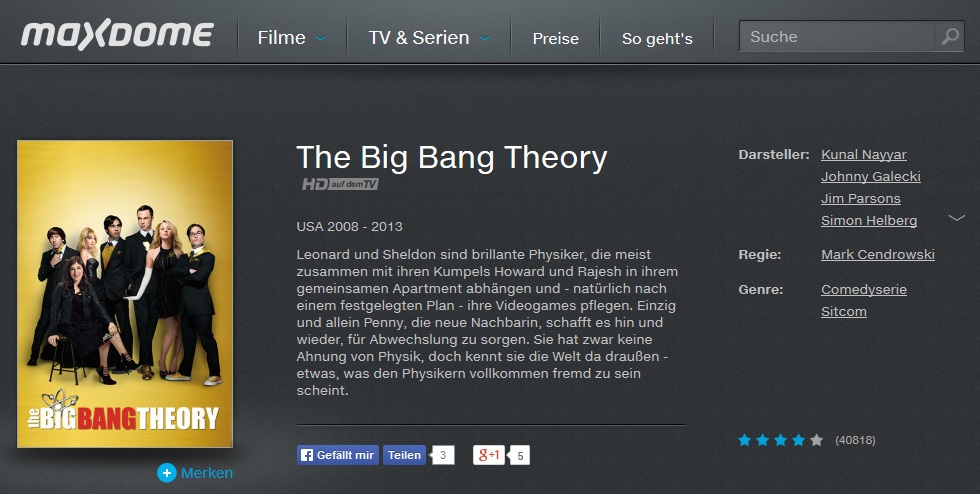 Big Bang Theory Stream