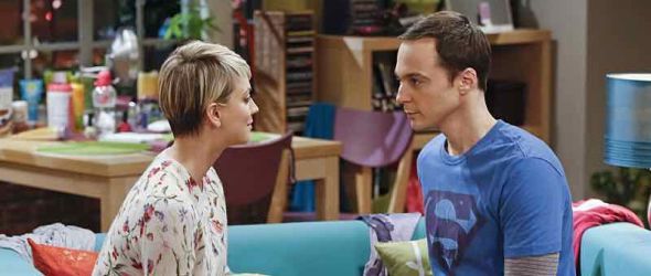 Sheldon spricht mit Penny