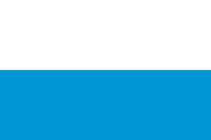 Bayerische Flagge blau weiß
